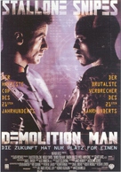 Demolition Man - German Movie Poster (xs thumbnail)