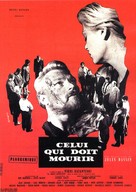 Celui qui doit mourir - French Movie Poster (xs thumbnail)