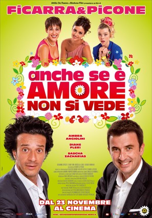 Anche se &egrave; Amore non si vede - Italian Movie Poster (thumbnail)