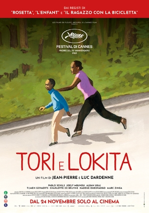 Tori et Lokita - Italian Movie Poster (thumbnail)