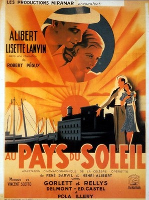 Au pays du soleil - French Movie Poster (thumbnail)