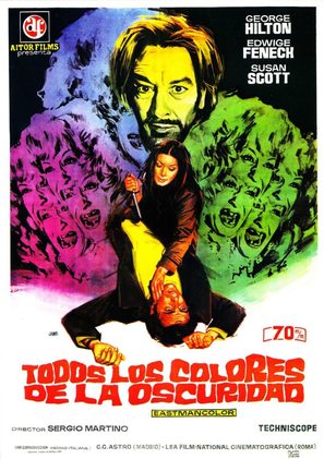 Tutti i colori del buio - Spanish Movie Poster (thumbnail)