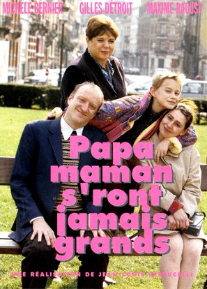Papa maman s&#039;ront jamais grands - French Movie Cover (thumbnail)