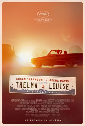 Thelma And Louise - French Movie Poster (thumbnail)