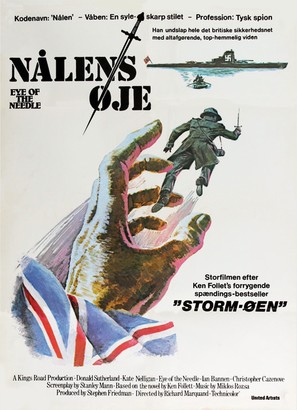 Eye of the Needle - Danish Movie Poster (thumbnail)