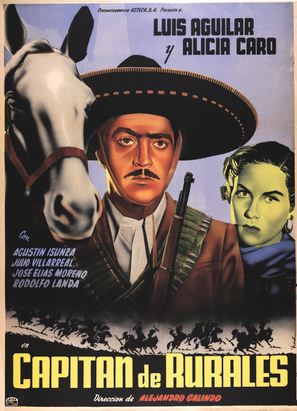 Capit&aacute;n de rurales - Mexican Movie Poster (thumbnail)