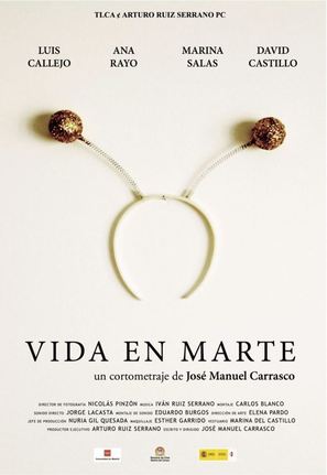 Vida en Marte - Spanish Movie Poster (thumbnail)