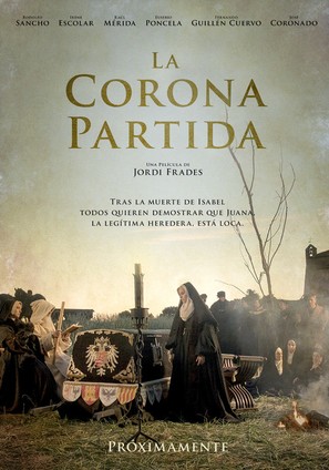 La corona partida - Spanish Movie Poster (thumbnail)