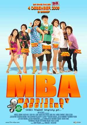 MBA: Married by Accident - Indonesian Movie Poster (thumbnail)