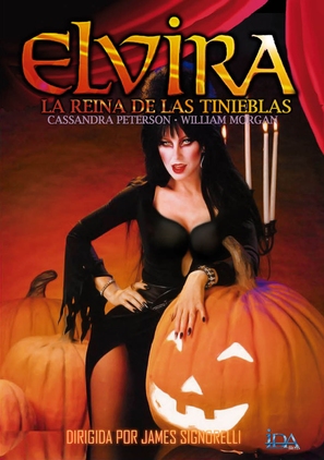 Elvira, Mistress of the Dark - Spanish Movie Cover (thumbnail)