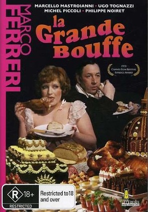 La grande bouffe - Australian DVD movie cover (thumbnail)