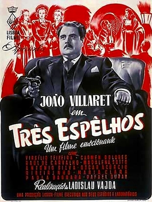 Tr&ecirc;s Espelhos - Portuguese Movie Poster (thumbnail)