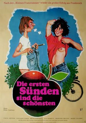 L&#039;amour en herbe - German Movie Poster (thumbnail)