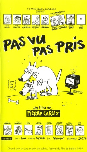 Pas vu, pas pris - French VHS movie cover (thumbnail)