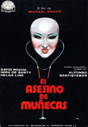 El asesino de mu&ntilde;ecas - Spanish Movie Poster (thumbnail)
