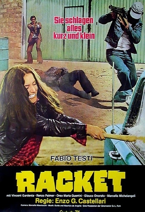 Il grande racket - German Movie Poster (thumbnail)