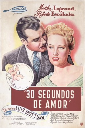 30 segundos de amor - Argentinian Movie Poster (thumbnail)