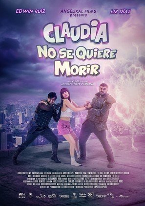 Claudia No Se Quiere Morir - Mexican Movie Poster (thumbnail)