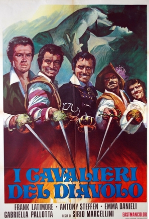 I cavalieri del diavolo - Italian Movie Poster (thumbnail)