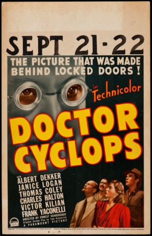 Dr. Cyclops - Movie Poster (thumbnail)