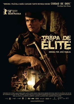 Tropa de Elite - Spanish Movie Poster (thumbnail)