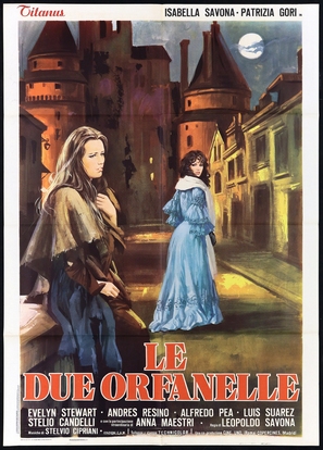 Le due orfanelle - Italian Movie Poster (thumbnail)