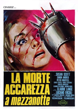 La morte accarezza a mezzanotte - Italian Movie Poster (thumbnail)