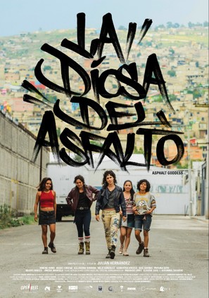 La diosa del asfalto - Mexican Movie Poster (thumbnail)