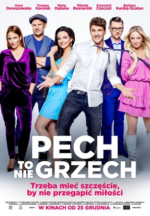 Pech to nie grzech - Polish Movie Poster (thumbnail)