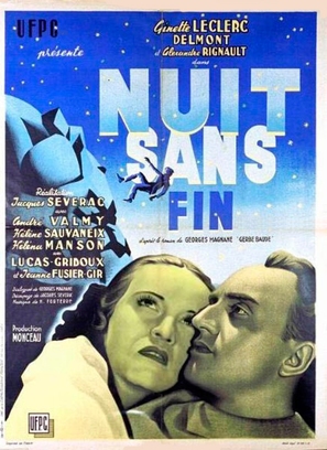 La nuit sans fin - French Movie Poster (thumbnail)