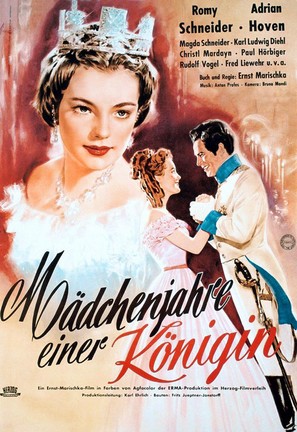 M&auml;dchenjahre einer K&ouml;nigin - German Movie Poster (thumbnail)
