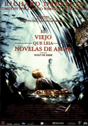 The Old Man Who Read Love Stories - Spanish Movie Poster (thumbnail)
