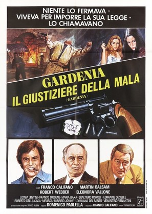 Gardenia, il giustiziere della mala - Italian Movie Poster (thumbnail)