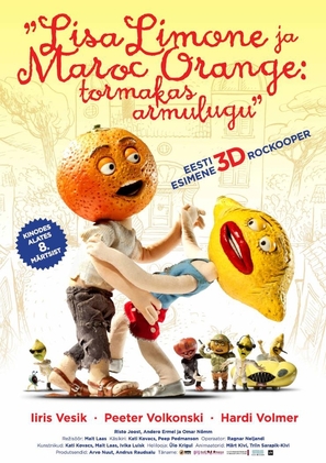 Lisa Limone and Maroc Orange, a Rapid Love Story - Estonian Movie Poster (thumbnail)
