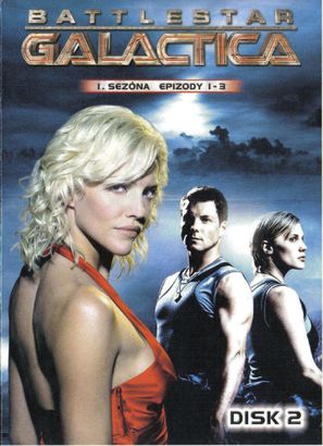 &quot;Battlestar Galactica&quot; - Czech DVD movie cover (thumbnail)