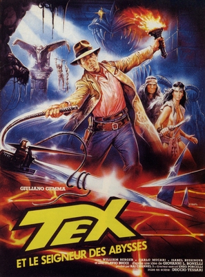 Tex e il signore degli abissi - French Movie Poster (thumbnail)