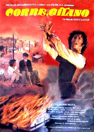 Corre, gitano Poster