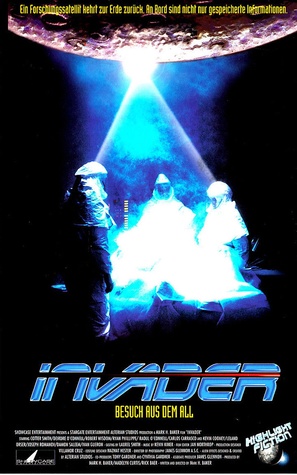 Invader - German VHS movie cover (thumbnail)