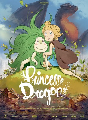 Princesse Dragon - French Movie Poster (thumbnail)