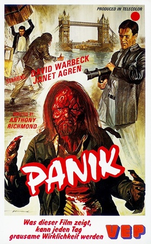 Bakterion - German VHS movie cover (thumbnail)