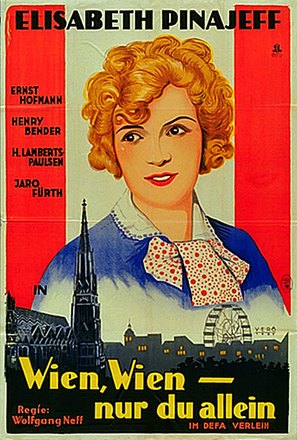 Wien, Wien - Nur du allein - German Movie Poster (thumbnail)