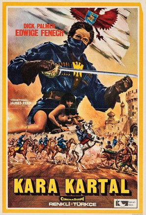 Il figlio di Aquila Nera - Turkish Movie Poster (thumbnail)