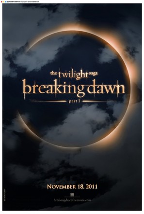 The Twilight Saga: Breaking Dawn - Part 1 - Teaser movie poster (thumbnail)