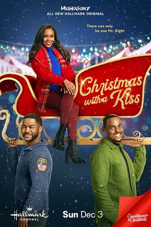 Christmas with a Kiss Poster