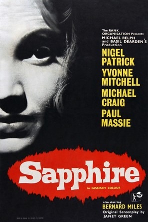 Sapphire - British Movie Poster (thumbnail)