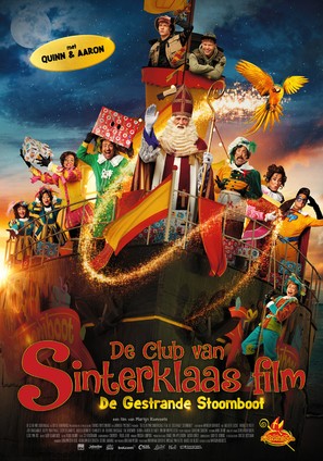 De Club van Sinterklaas Film: de Gestrande Stoomboot - Dutch Movie Poster (thumbnail)