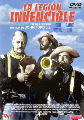 She Wore a Yellow Ribbon - Spanish DVD movie cover (thumbnail)