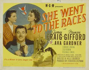 She Went to the Races - Movie Poster (thumbnail)