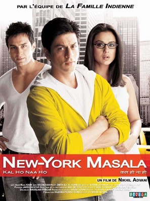 Kal Ho Naa Ho - French Movie Poster (thumbnail)