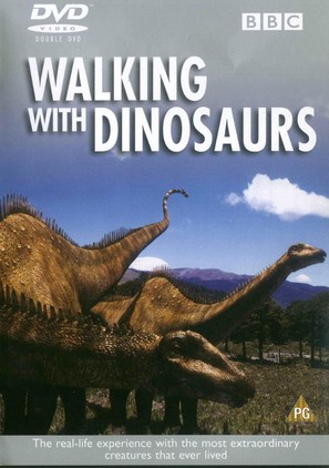 &quot;Walking with Dinosaurs&quot; - British DVD movie cover (thumbnail)